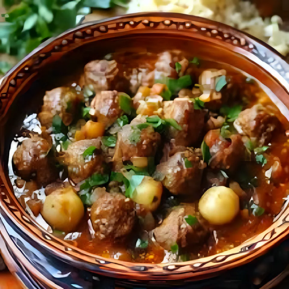 Algerian Kefta (Meatballs)