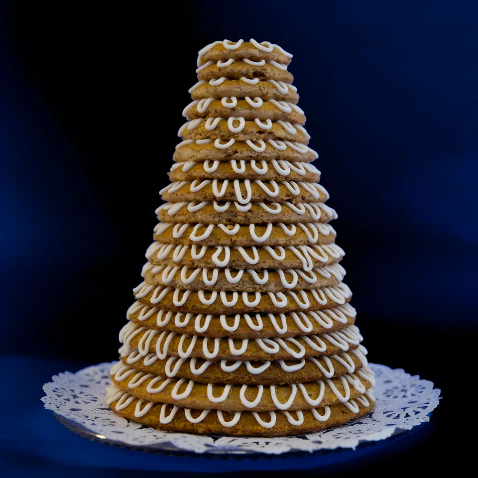 Norwegian Kransekake