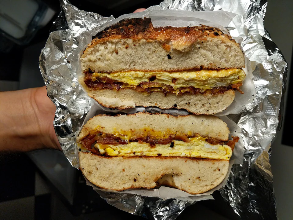 Bacon Egg and Cheese Bagel