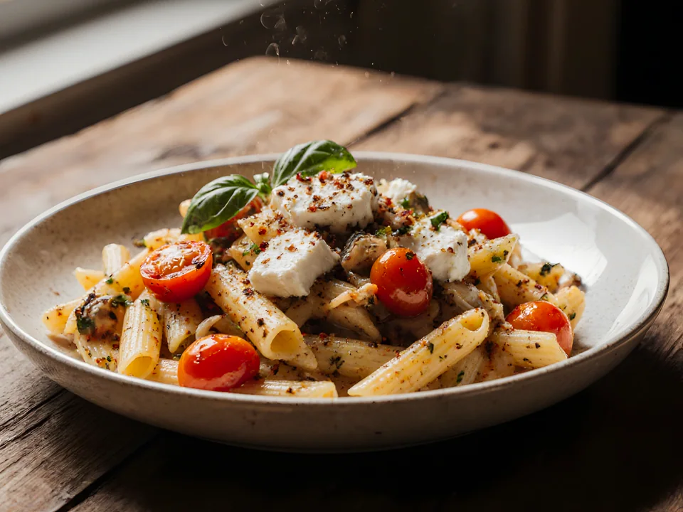 Baked Feta Pasta