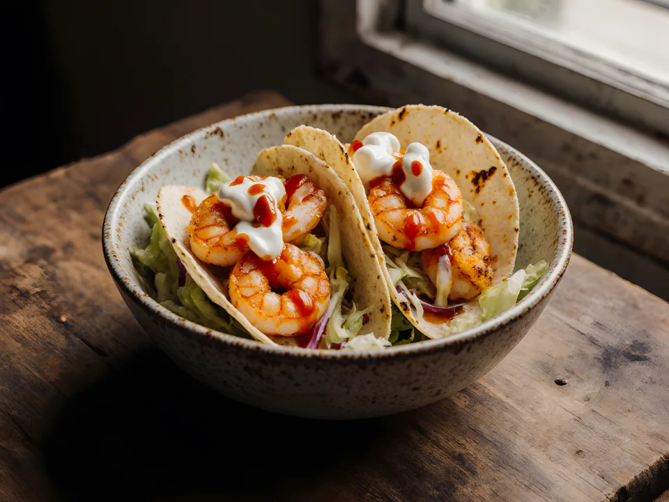 Bang Bang Shrimp Tacos