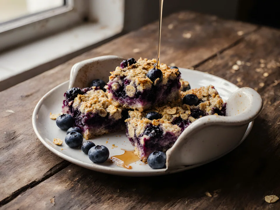 Blueberry Baked Oatmeal