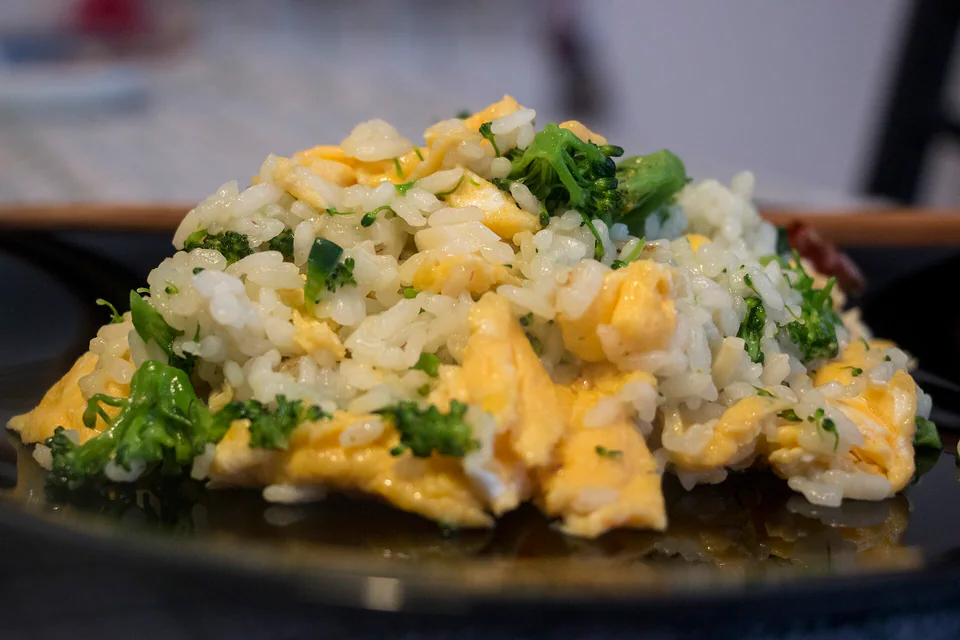 Broccoli and Egg Fried Rice