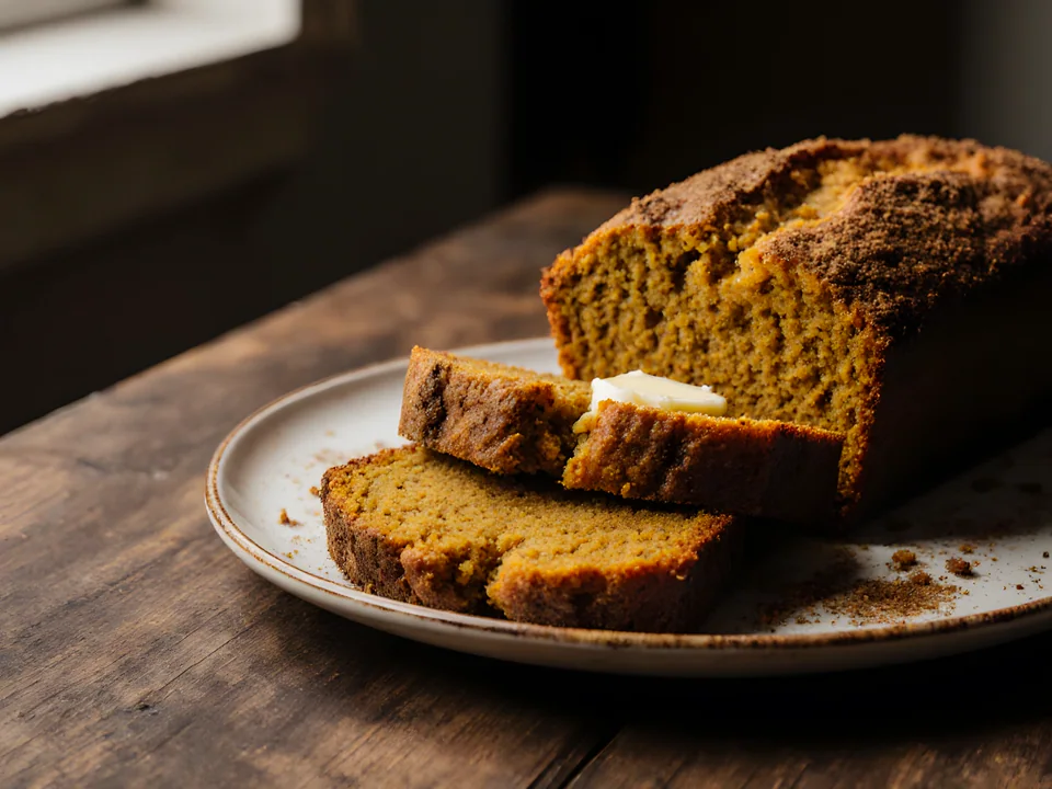 Brown Butter Pumpkin Bread