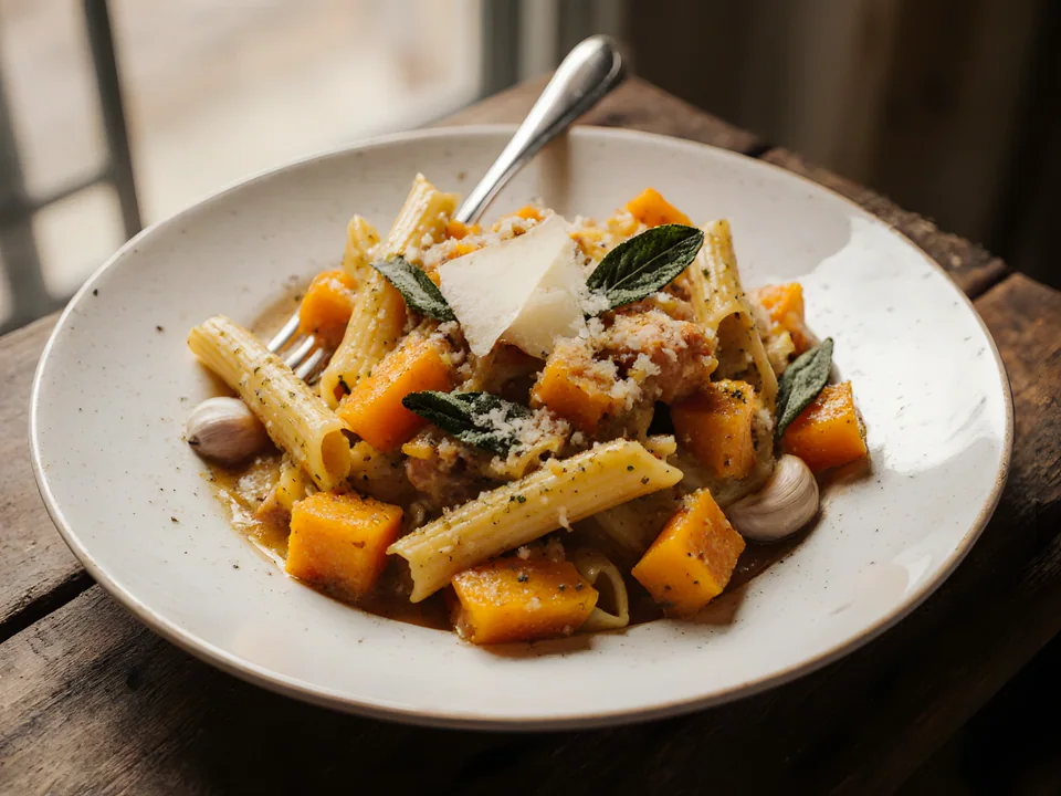 Butternut Squash Pasta