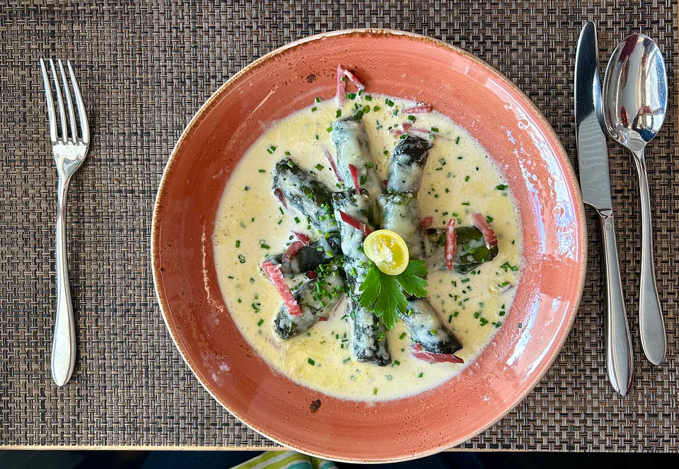 Capuns (Swiss Chard Dumplings)