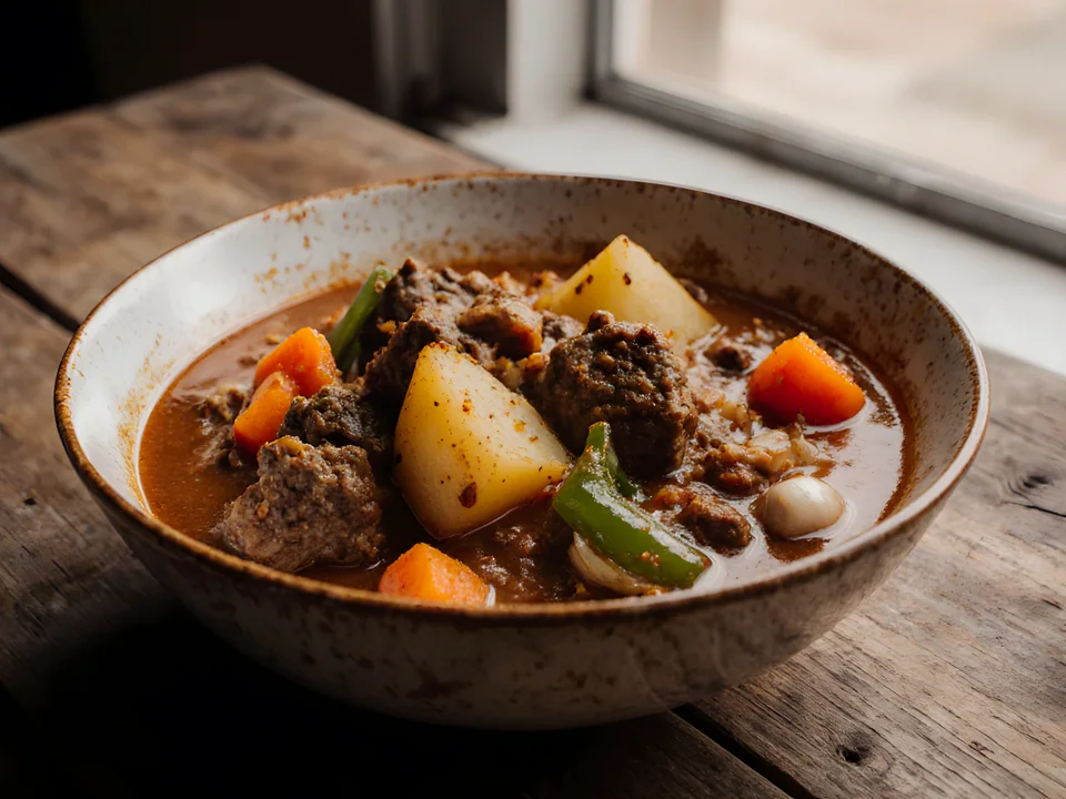 Carne Guisada Salvadorena