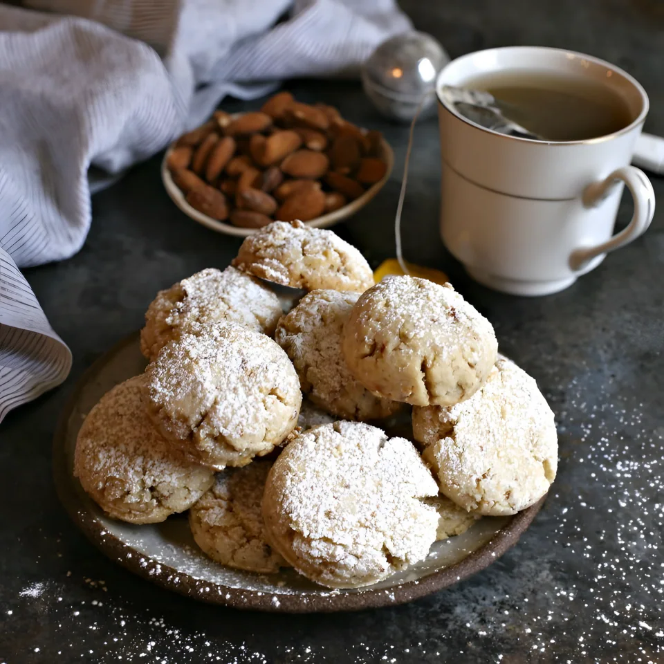 Cashew Ghoriba Biscuits