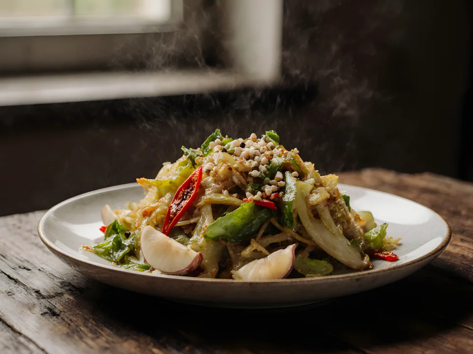 Chao Gao Li Cai (Taiwanese Stir-Fried Cabbage)