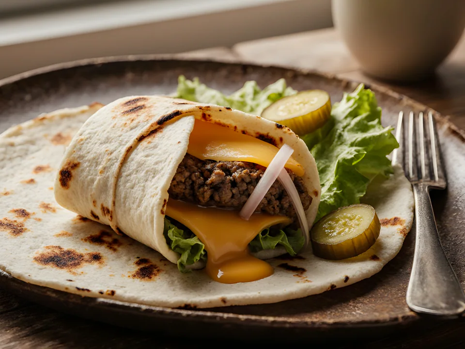 Cheeseburger Wraps