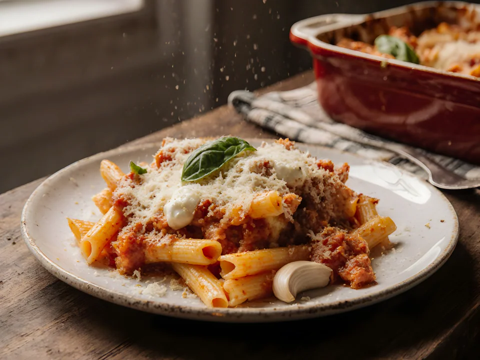 Cheesy Baked Ziti