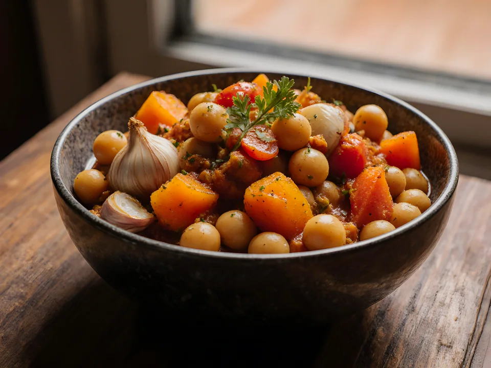 Chickpea Apricot Tagine