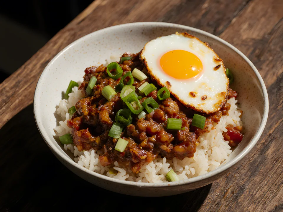 Chili Crisp Fried Eggs