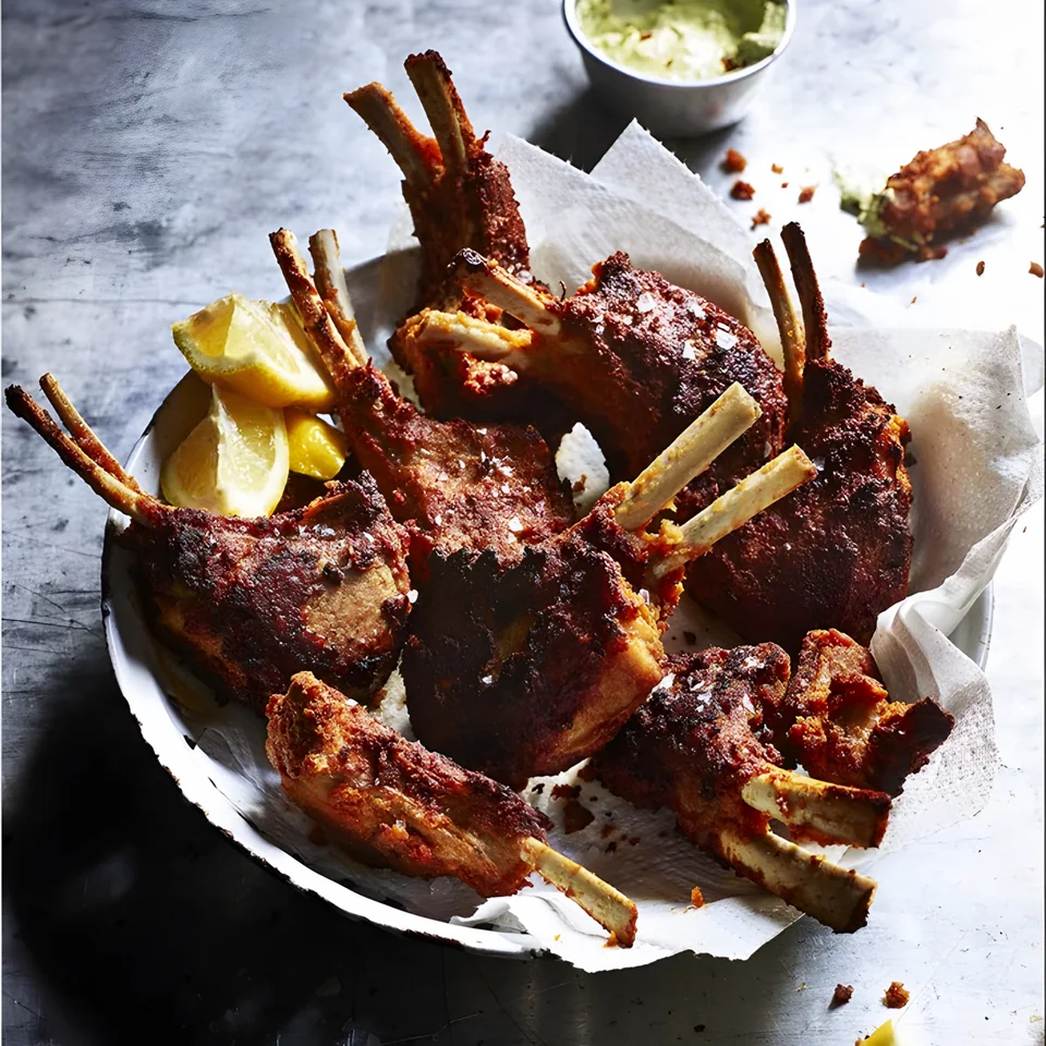 Chili Ginger Lamb Chops