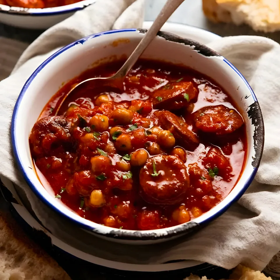 Chorizo and Chickpea Soup