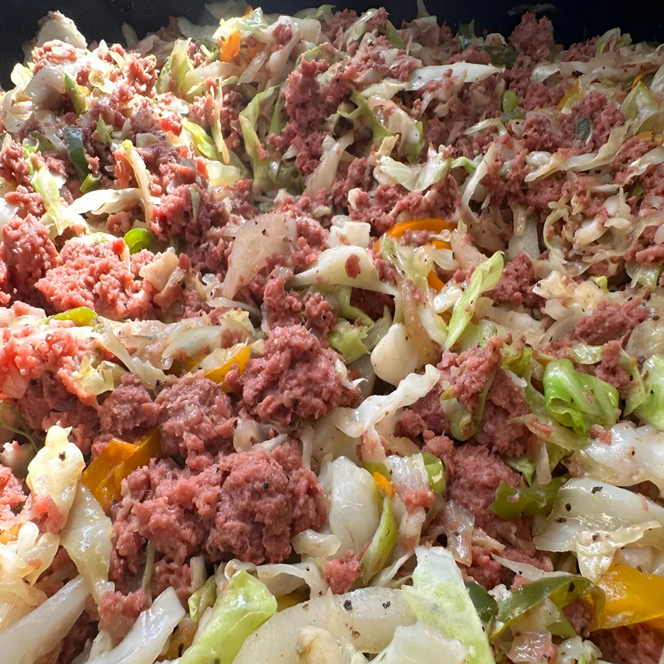 Jamaican Corned Beef and Cabbage
