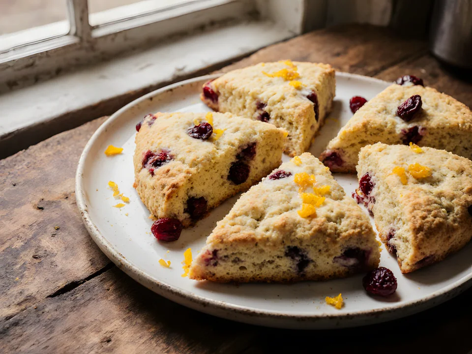 Cranberry Orange Scones