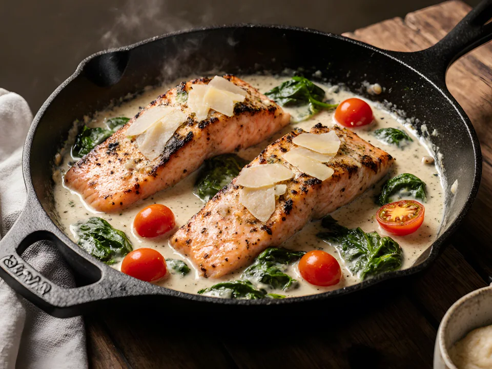 Creamy Tuscan Salmon
