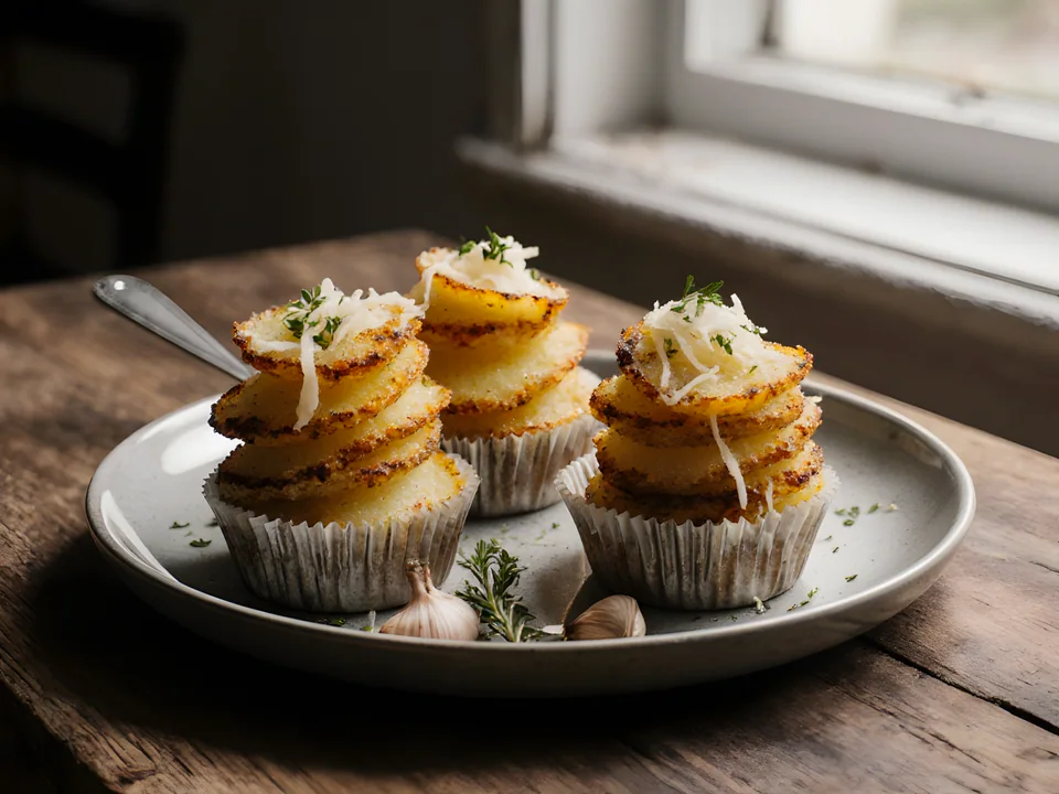 Crispy Potato Stacks