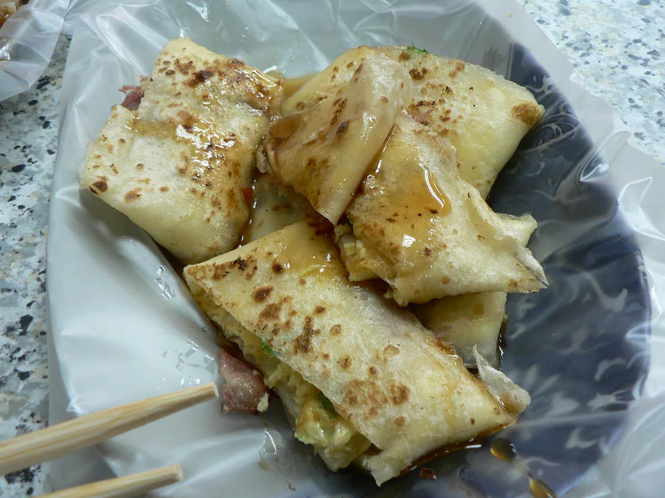 Dan Bing (Taiwanese Egg Crepes)
