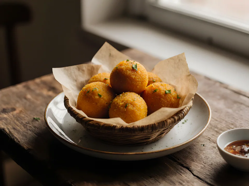 Di Gua Qiu (Taiwanese Sweet Potato Balls)