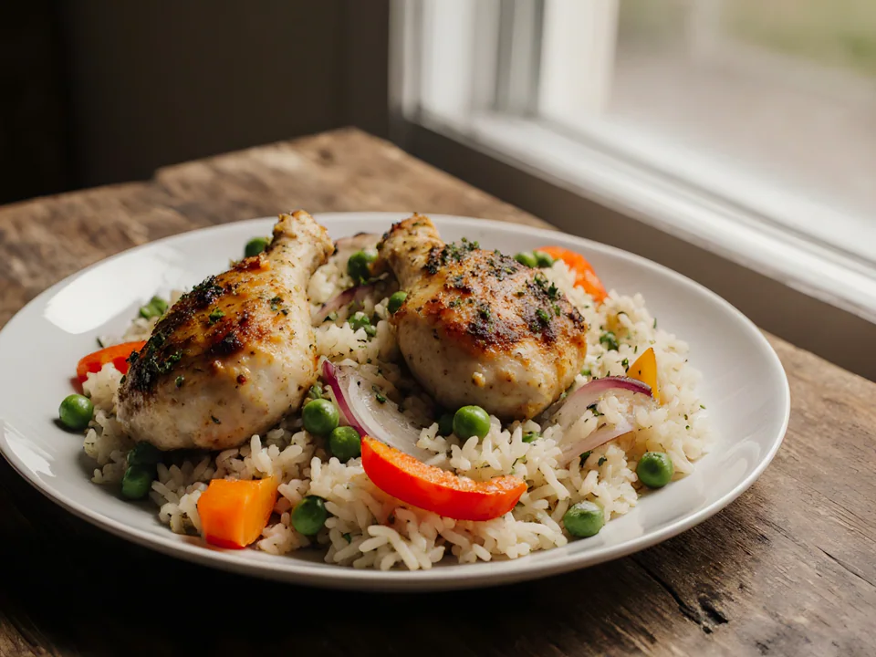 Djuvec (Serbian Chicken and Vegetable Rice)