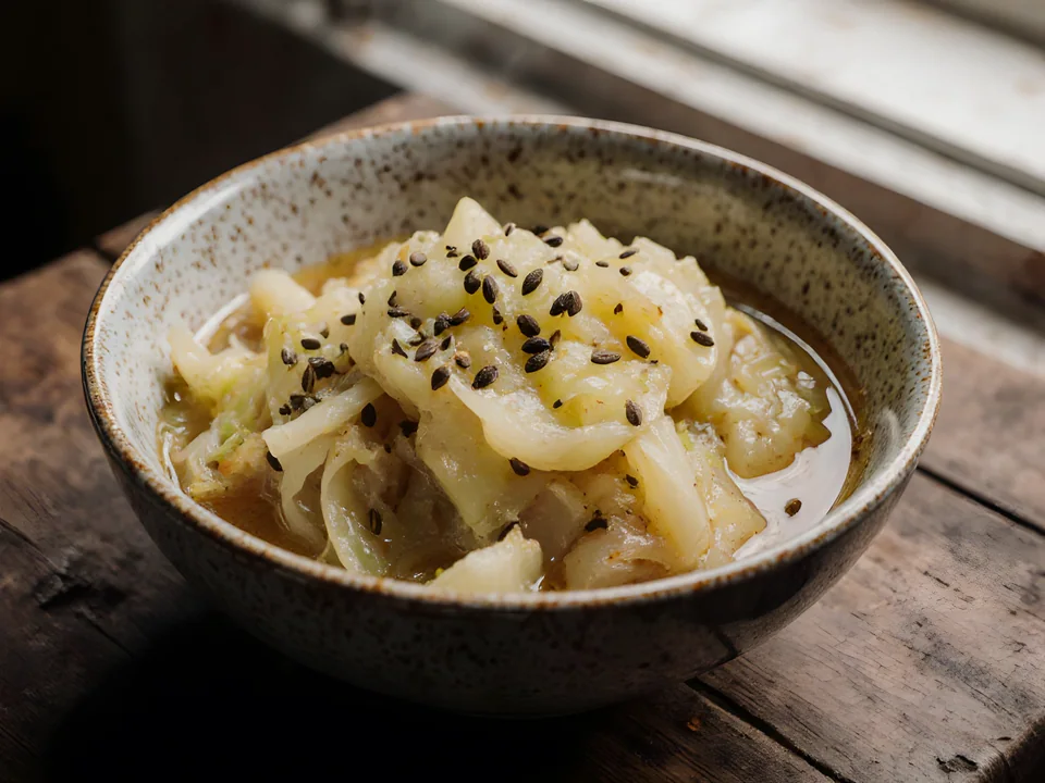 Dusene Zeli (Czech Braised Cabbage)