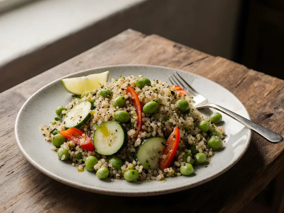 Edamame Quinoa Salad