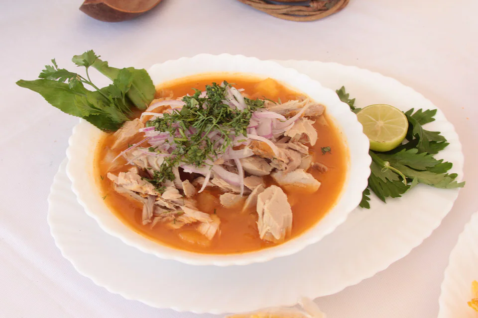 Encebollado (Ecuadorian Tuna and Yuca Soup)