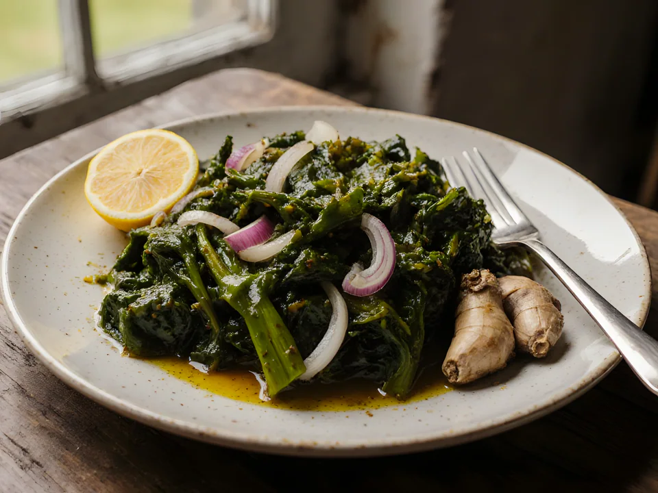 Gomen (Ethiopian Collard Greens)