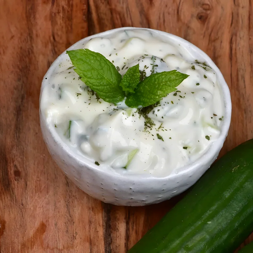 Armenian Cucumber Yogurt Soup (Jajek)