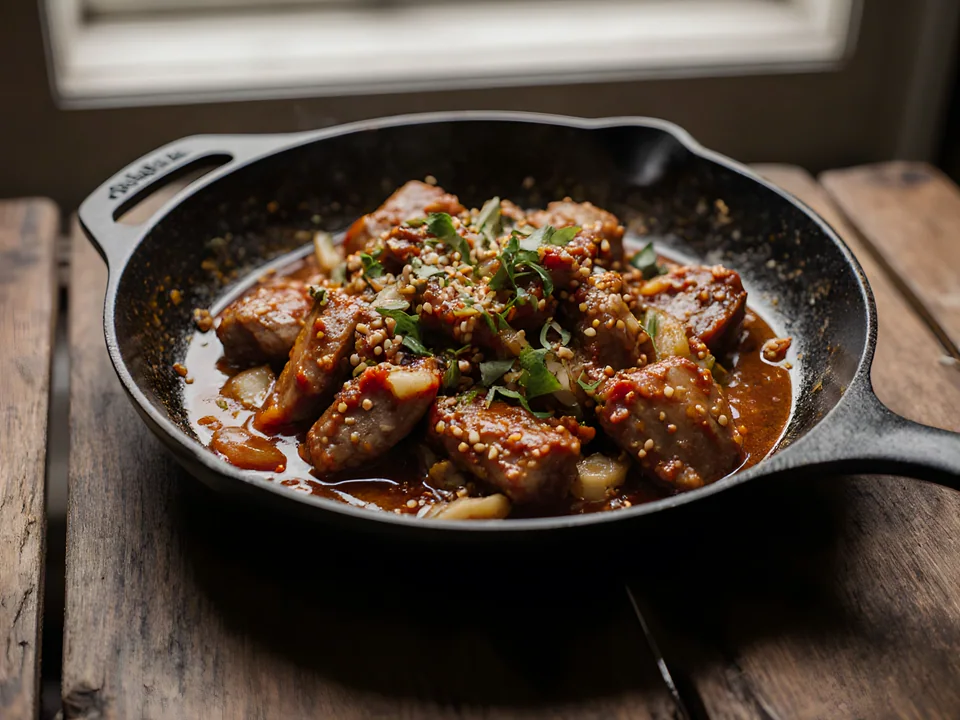 Jeyuk Bokkeum (Korean Spicy Pork)