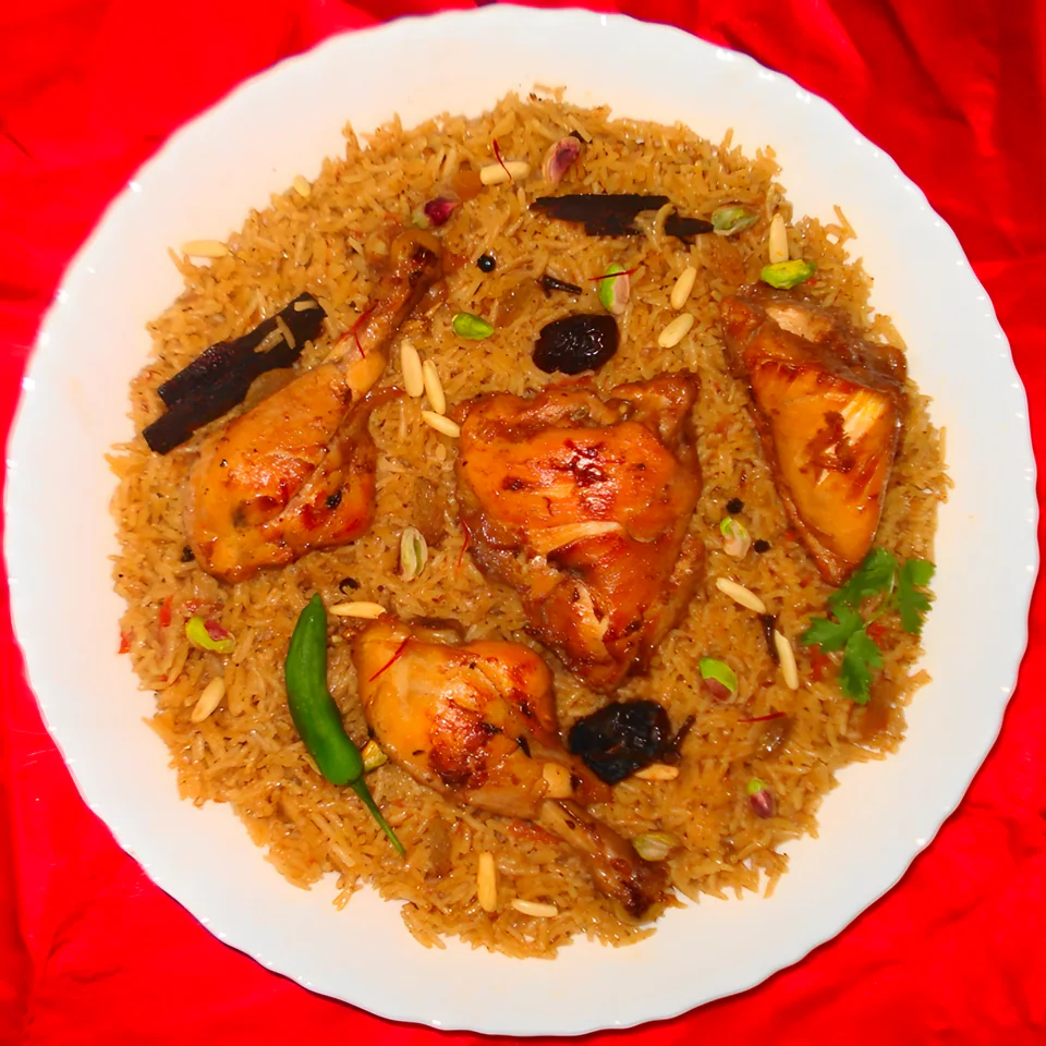 Chicken Kabsa with Vegetables