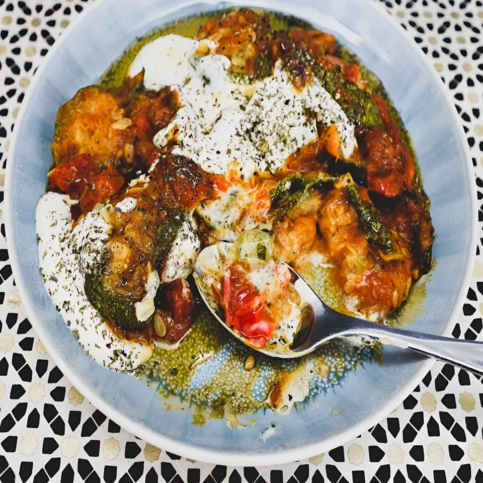 Afghan Squash with Yogurt (Kadu Borani)