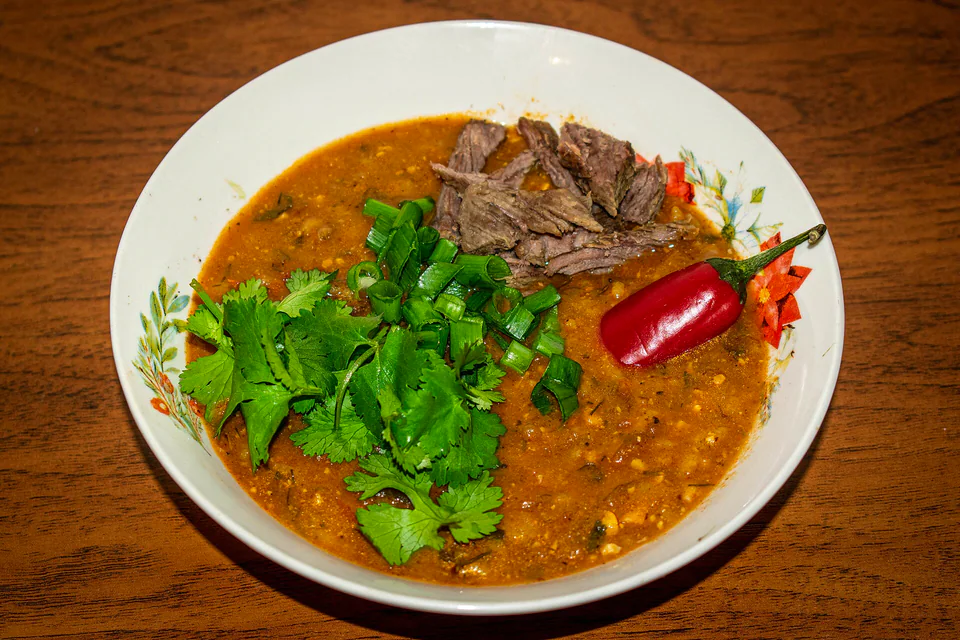 Kharcho (Georgian Beef and Rice Soup)