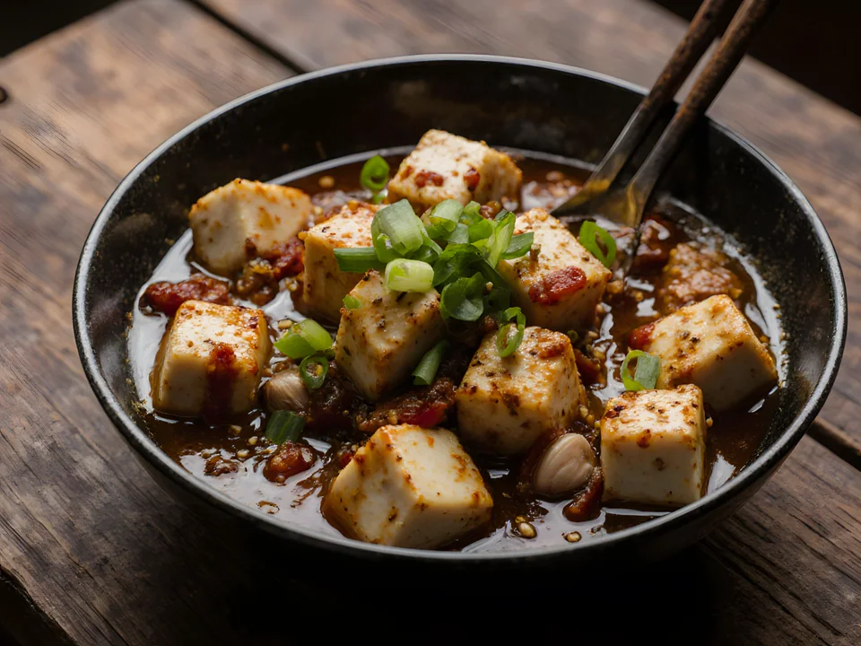 Korean Braised Tofu (Dubu Jorim)