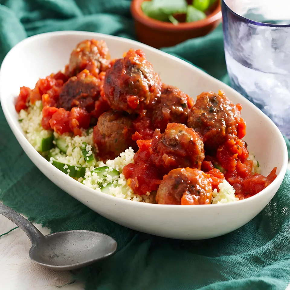 Lamb and Apricot Meatballs