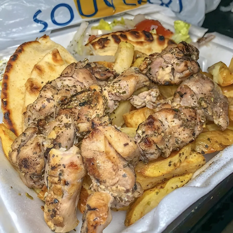 Lamb and Lemon Souvlaki