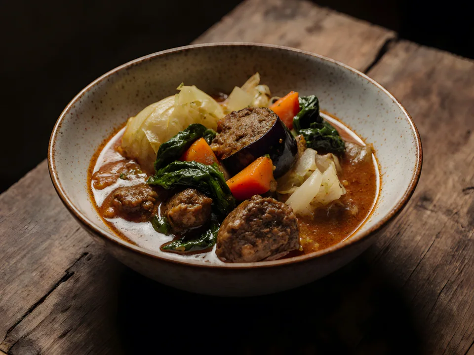 Legim (Haitian Beef and Vegetable Stew)