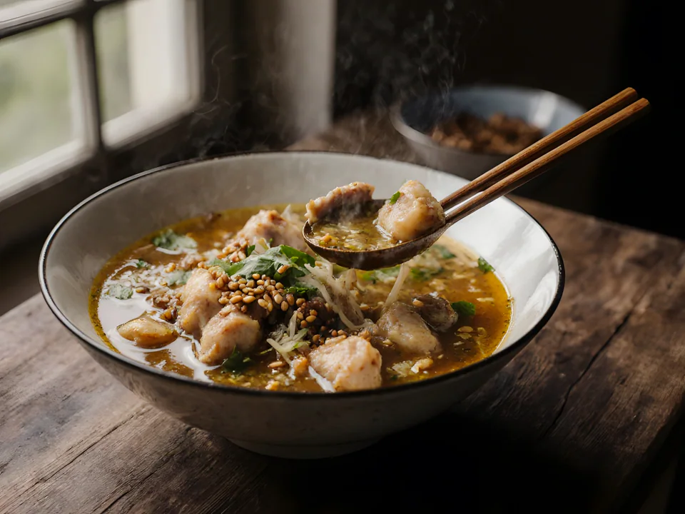 Ma You Ji (Taiwanese Sesame Oil Chicken Soup)