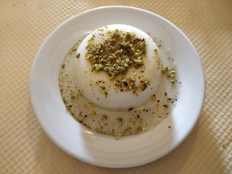 Malabi (Rosewater Milk Pudding)