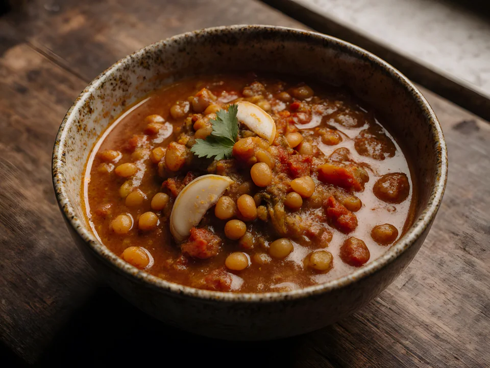 Misir Wat (Ethiopian Red Lentil Stew)