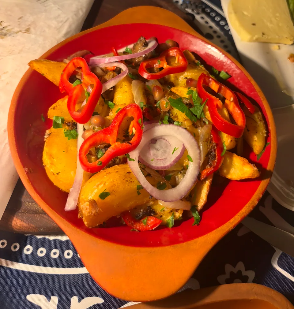 Ojakhuri (Georgian Pork and Potatoes)