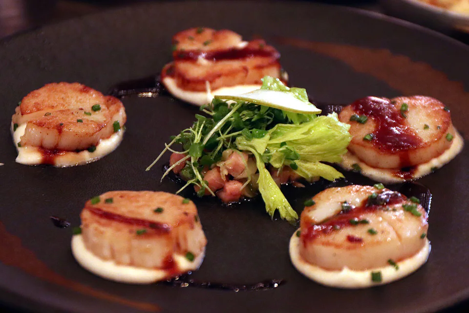 Pan-Seared Scallops