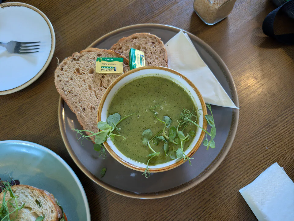 Pea and Mint Soup