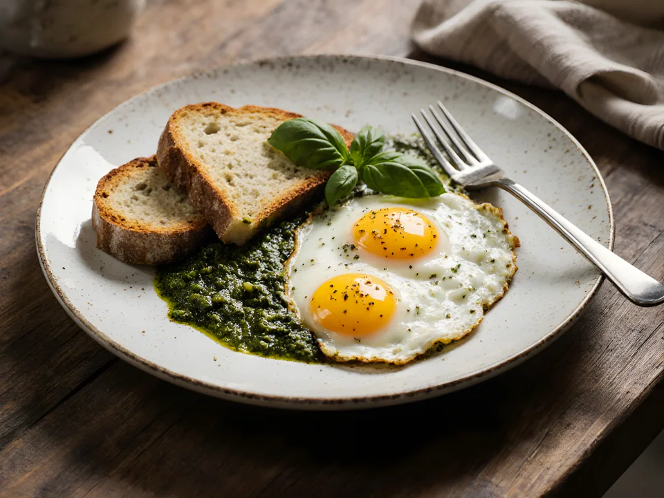 Pesto Eggs