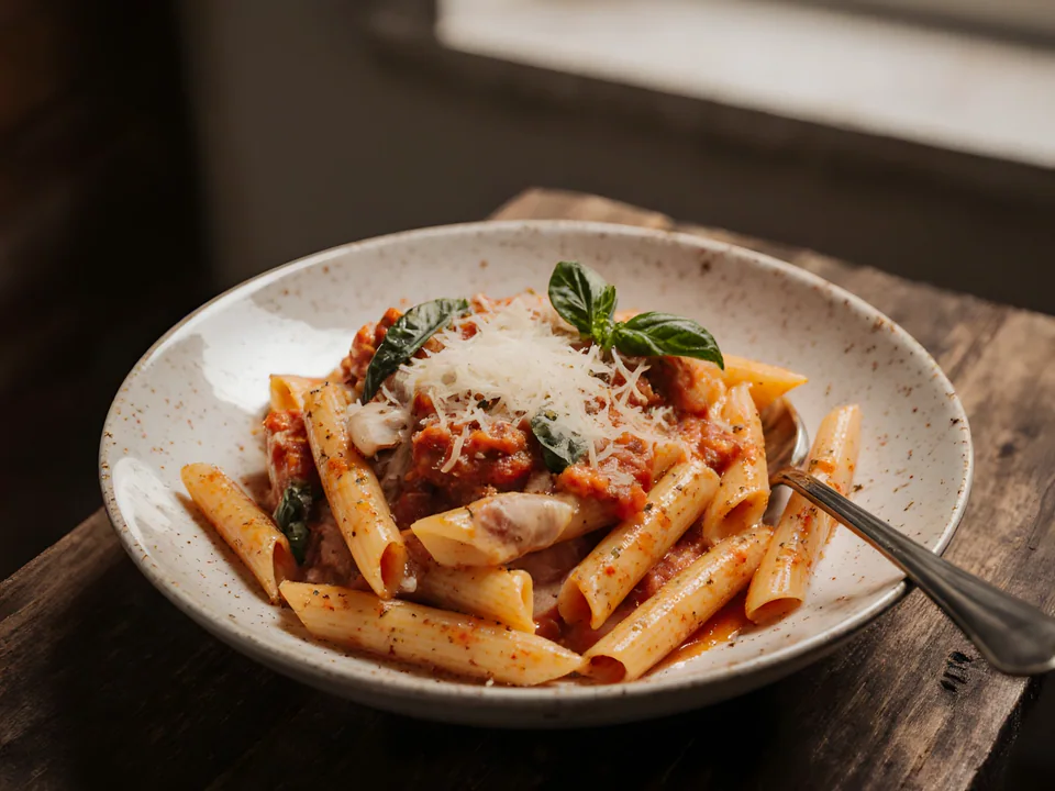 Pink Sauce Pasta