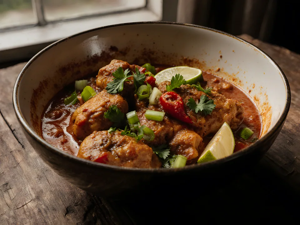 Poul Nan Sos (Haitian Stewed Chicken)