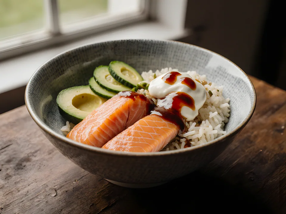 Salmon Rice Bowl