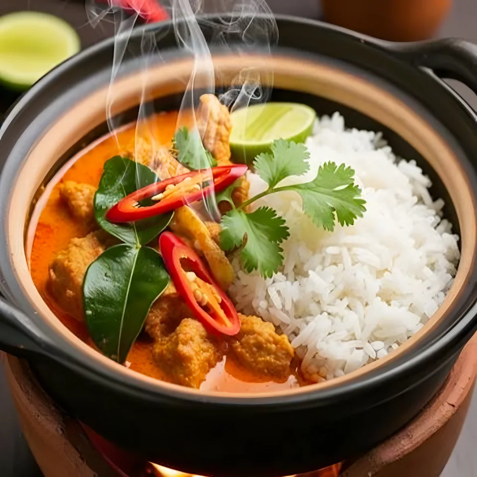 Cambodian Chicken Curry (Samlar Kari)